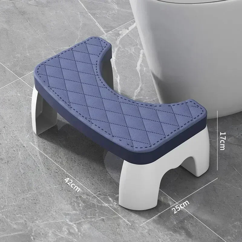 Ergonomischer WC-Squat-Hocker – Rutschfest, abnehmbar & ideal für eine gesunde Haltung!