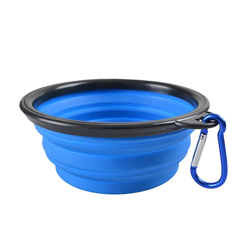 Praktischer 2-in-1 Hundefutternapf – Kompakt, tragbar & ideal für Outdoor-Abenteuer!