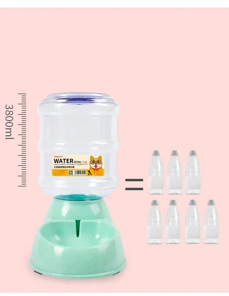 Automatischer Futter- & Wasserspender – Die smarte Lösung für dein Haustier!