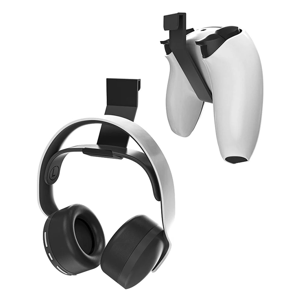 2-in-1 Headset- und Controller-Halter – Praktisch, stylisch, perfekt für PS5