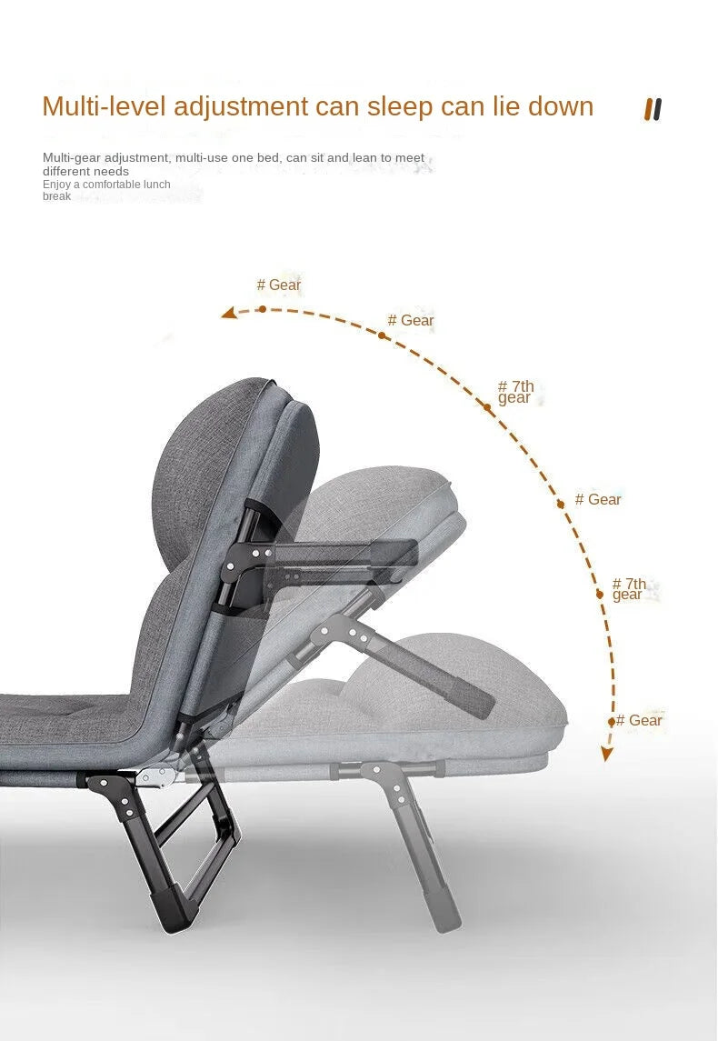 X&D Klappbett – Robustes, tragbares Bett für Büro-Nickerchen & Outdoor-Abenteuer!