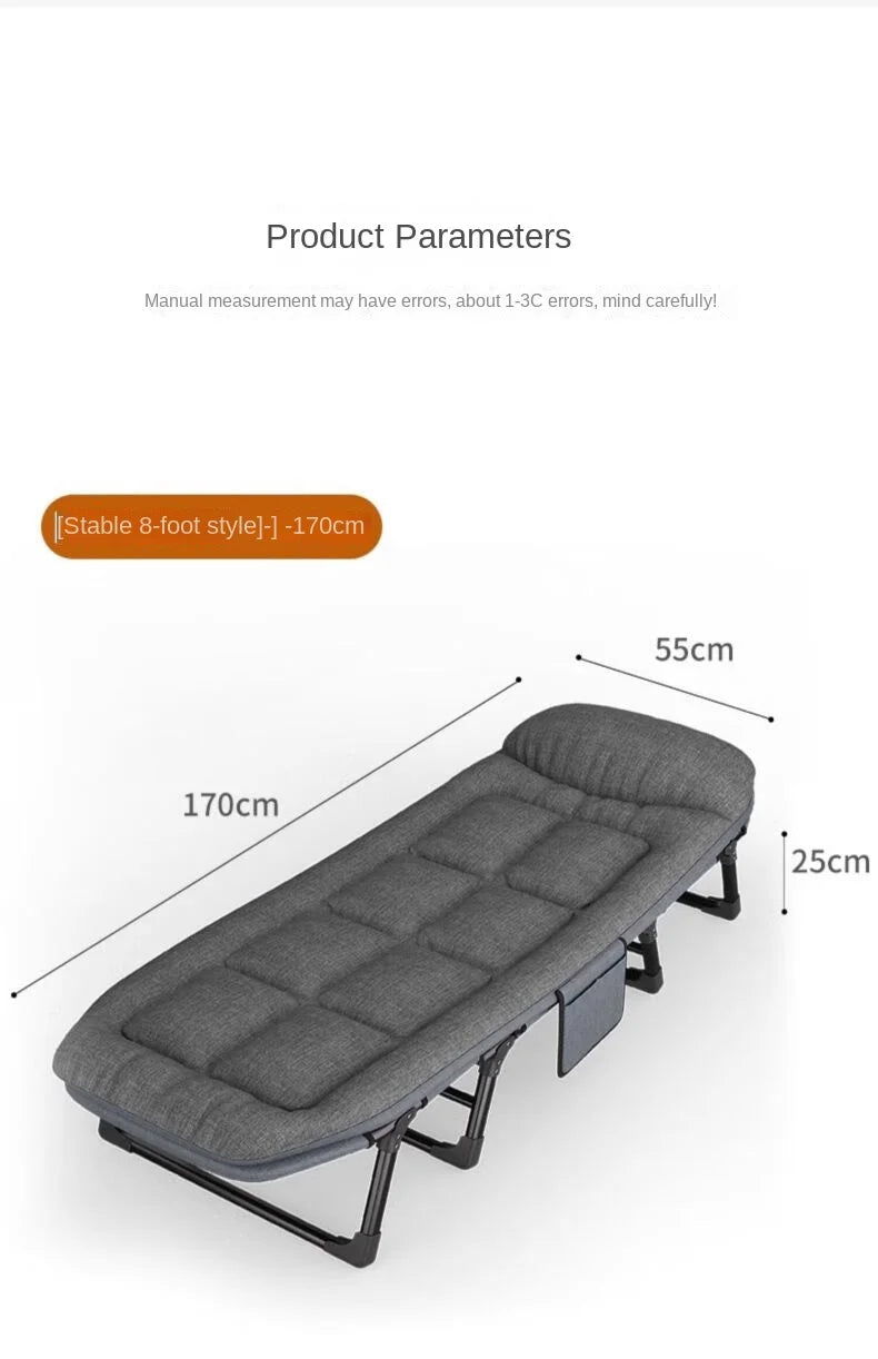 X&D Klappbett – Robustes, tragbares Bett für Büro-Nickerchen & Outdoor-Abenteuer!