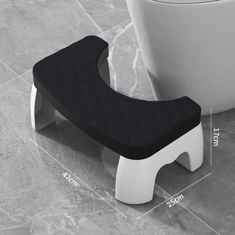 Ergonomischer WC-Squat-Hocker – Rutschfest, abnehmbar & ideal für eine gesunde Haltung!