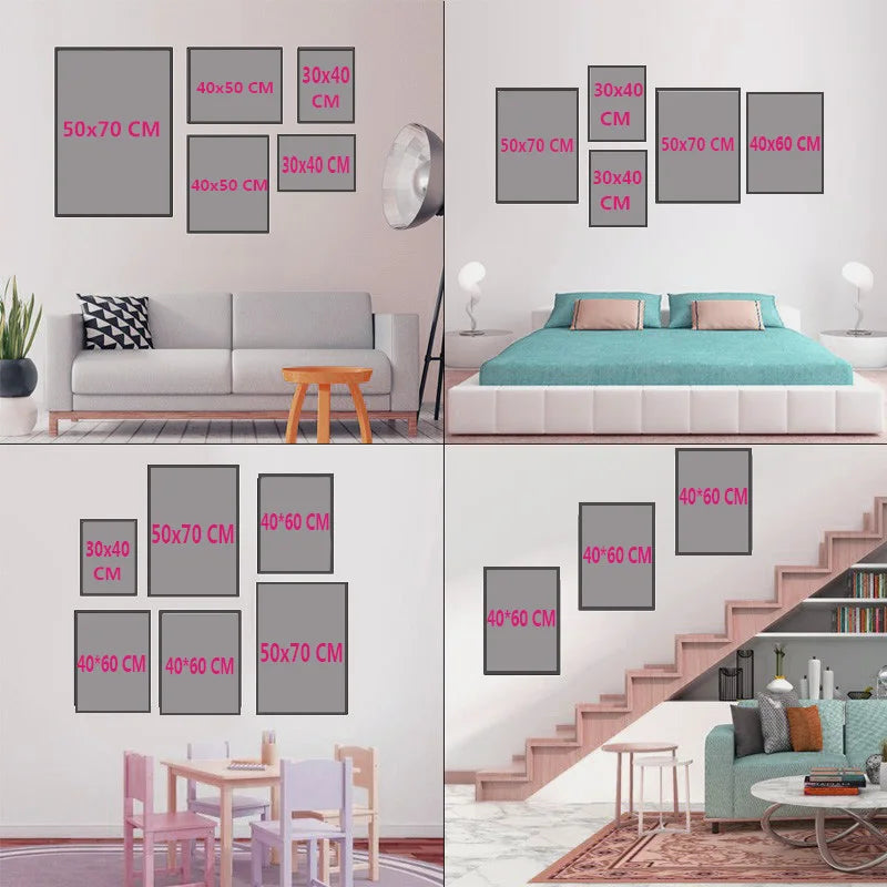 Boxhandschuh-Graffiti – Abstrakte Pop-Art-Leinwand für luxuriöse Wandgestaltung!