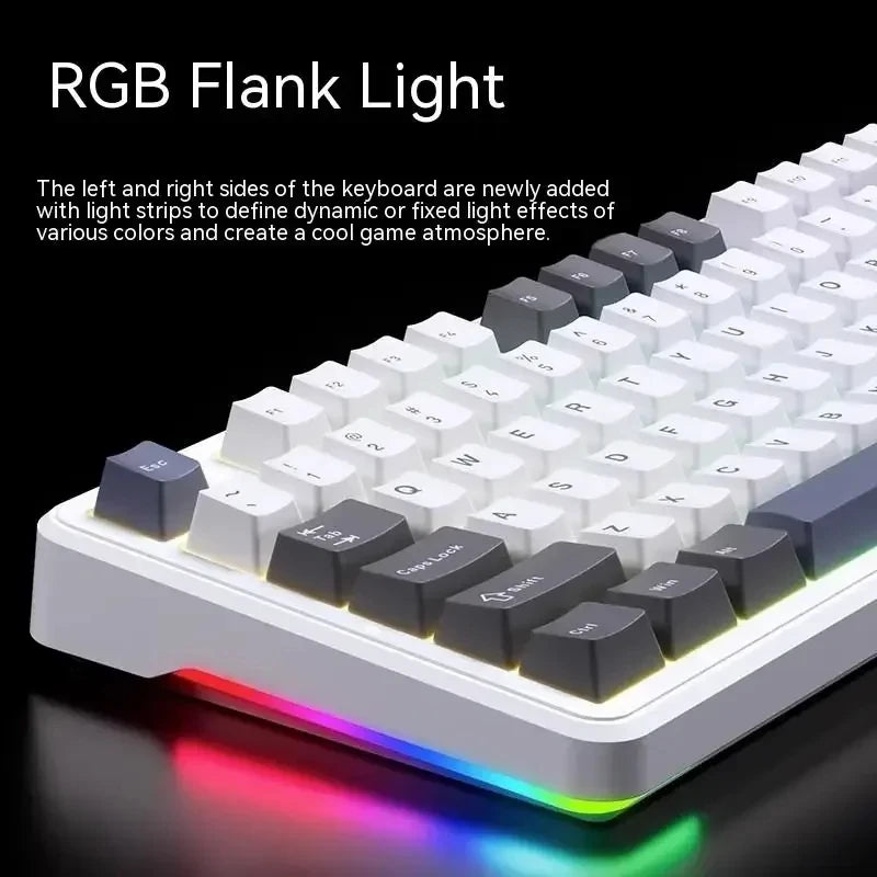 Aula F87Pro Gaming-Tastatur – Tri-Modus, ultraleise & kabellose Präzision!