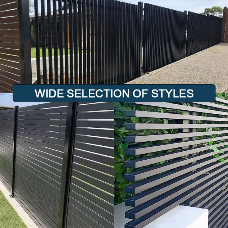 Hochwertige Aluminium-Sichtschutzlatte – Stilvoller & langlebiger Gartenzaun!