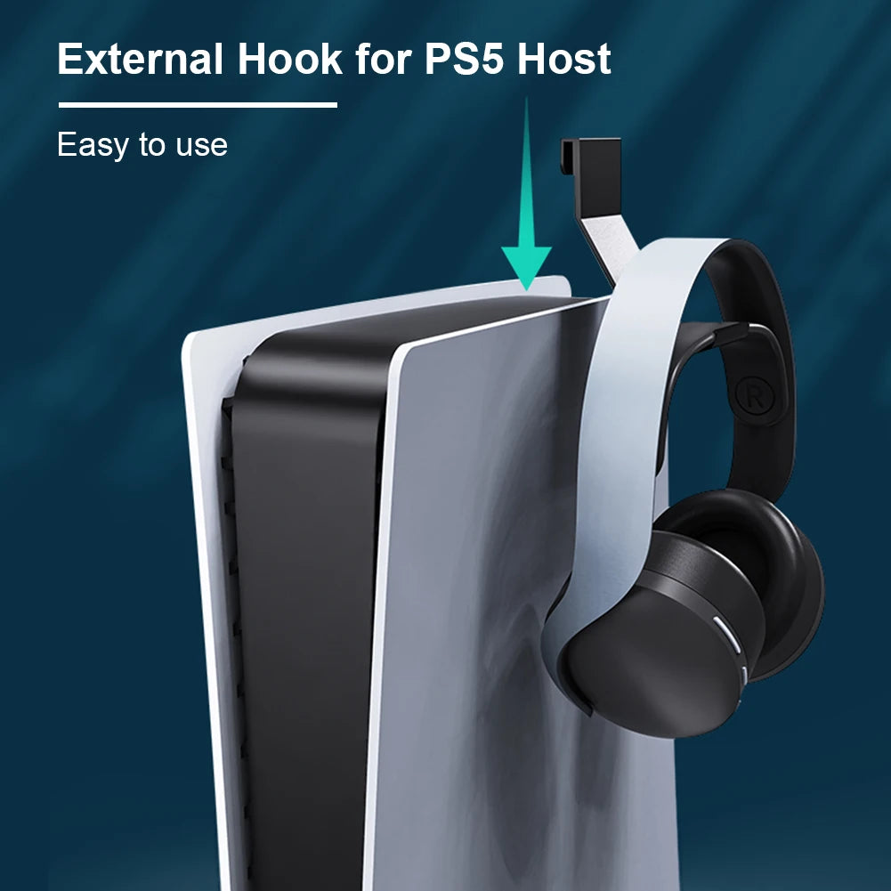 2-in-1 Headset- und Controller-Halter – Praktisch, stylisch, perfekt für PS5