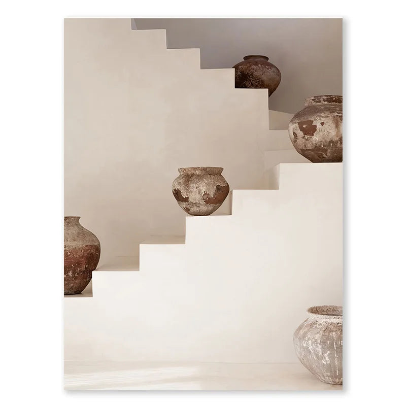 Hölzerne Walnuss Leinwand – Vintage Kunst für literarische Wanddekoration im minimalistischen Stil!