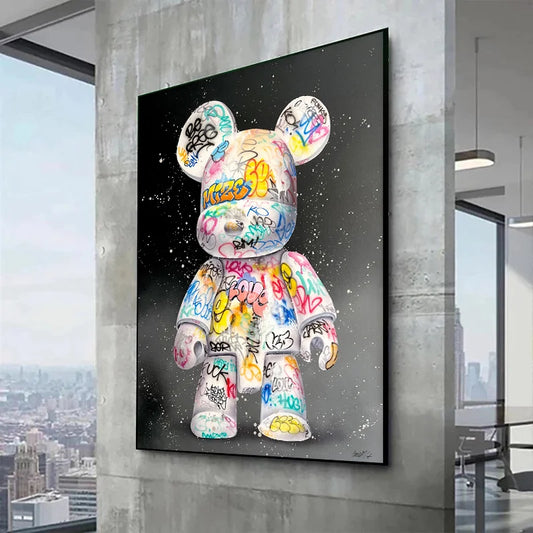 Kawaii Wandkunst – Niedliche Cartoon-Leinwand für einzigartiges Room Decor!