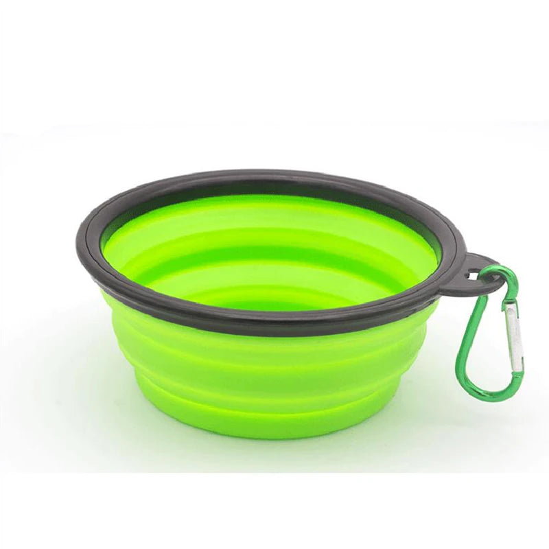 Praktischer 2-in-1 Hundefutternapf – Kompakt, tragbar & ideal für Outdoor-Abenteuer!