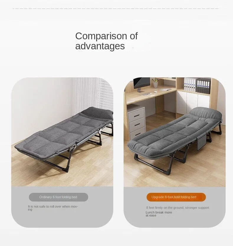 X&D Klappbett – Robustes, tragbares Bett für Büro-Nickerchen & Outdoor-Abenteuer!