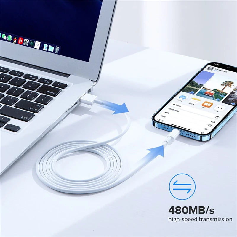 iPhone USB-Ladekabel – Schnell laden, zuverlässige Top-Qualität(in verschiedenen Längen)