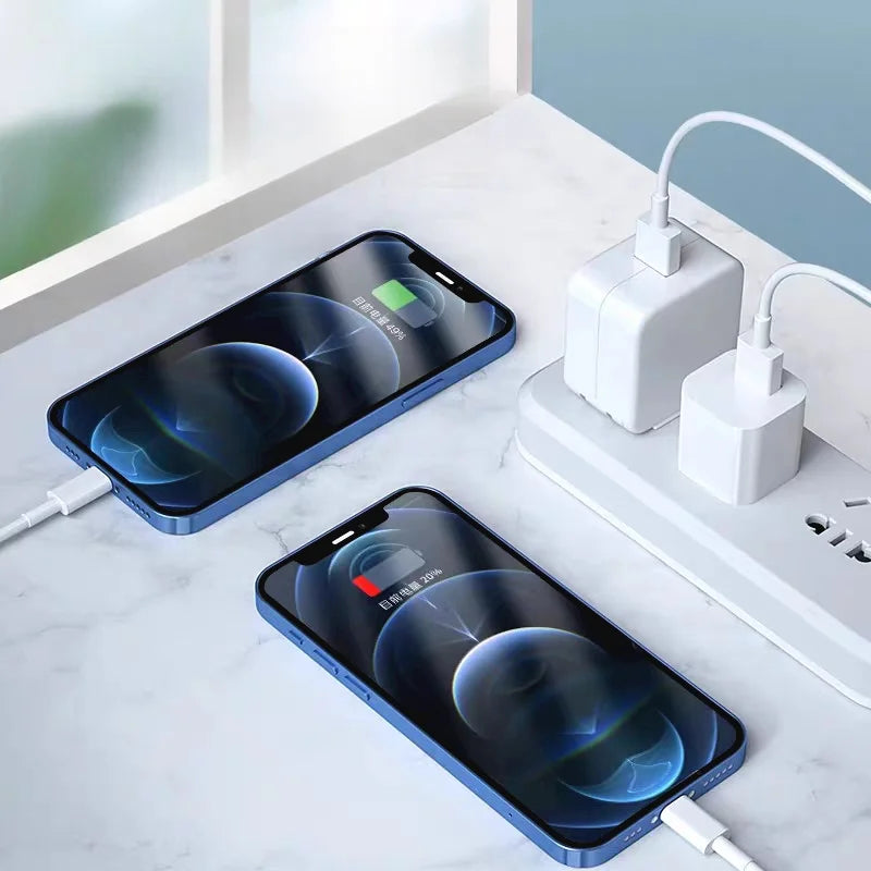 iPhone USB-Ladekabel – Schnell laden, zuverlässige Top-Qualität(in verschiedenen Längen)