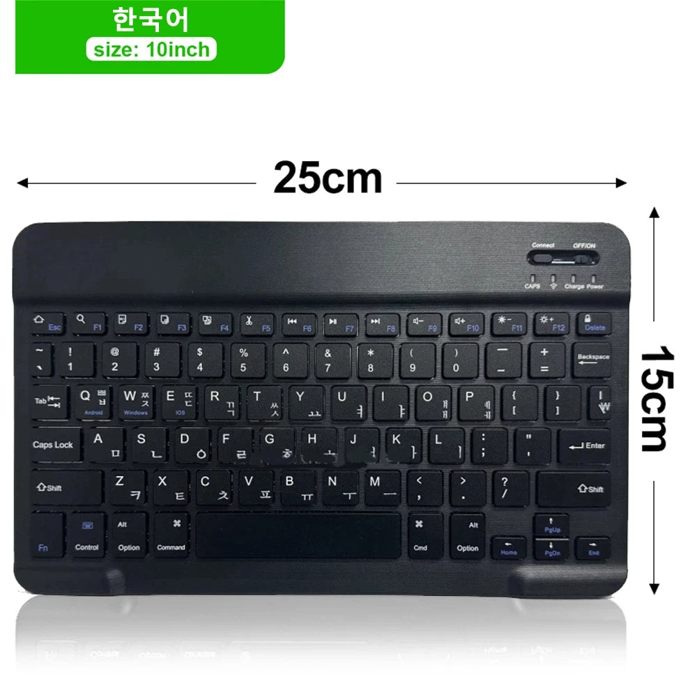 Bluetooth Tastatur & Maus – Vielseitig, kompakt & perfekt für iOS, Android & Windows-Geräte!