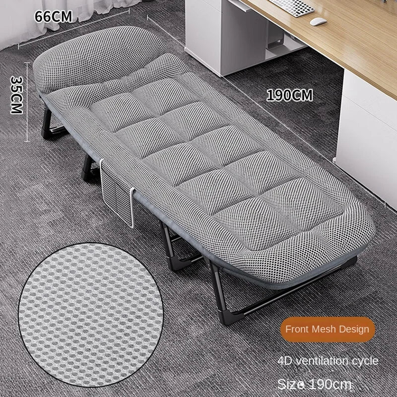 X&D Klappbett – Robustes, tragbares Bett für Büro-Nickerchen & Outdoor-Abenteuer!