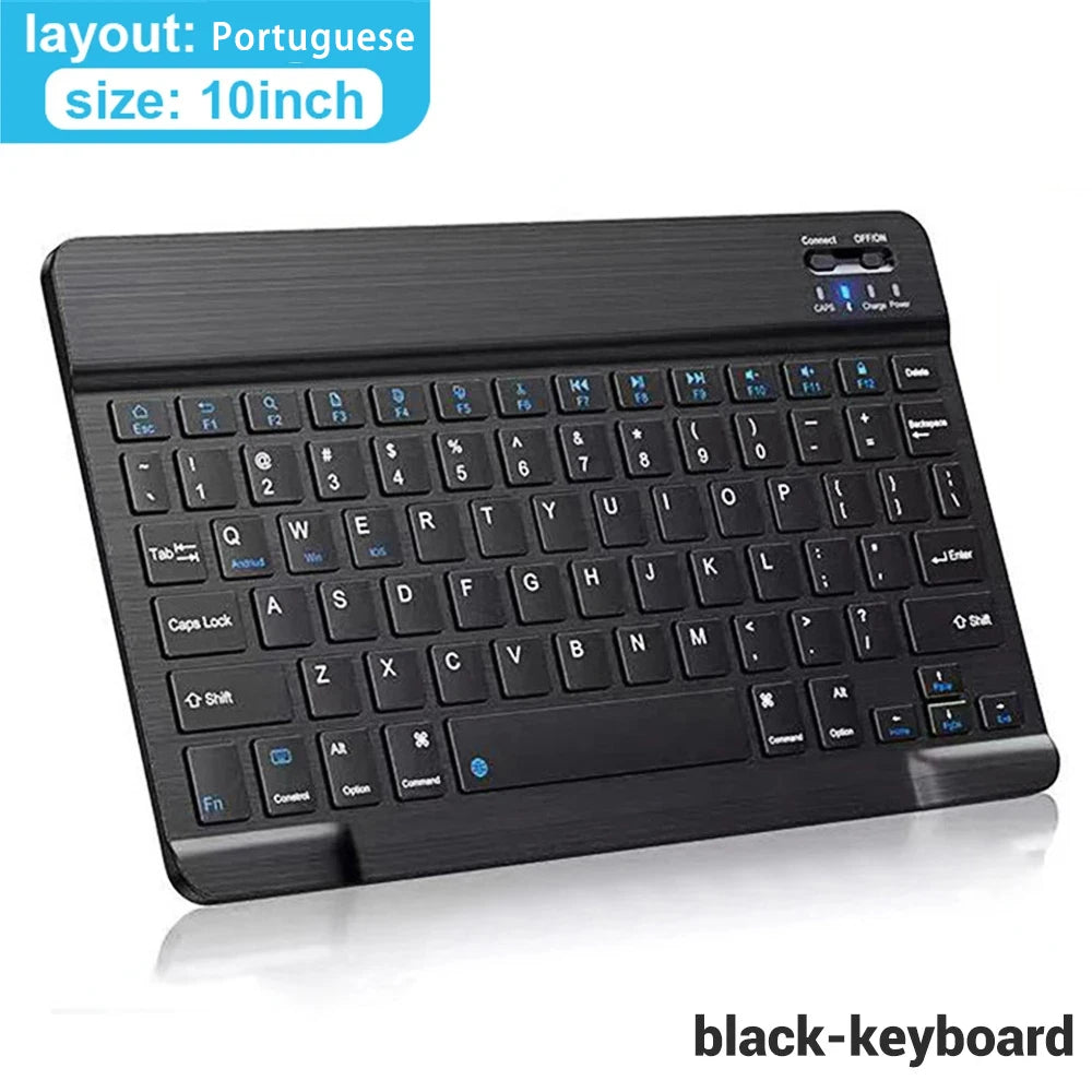 Bluetooth Tastatur & Maus – Vielseitig, kompakt & perfekt für iOS, Android & Windows-Geräte!