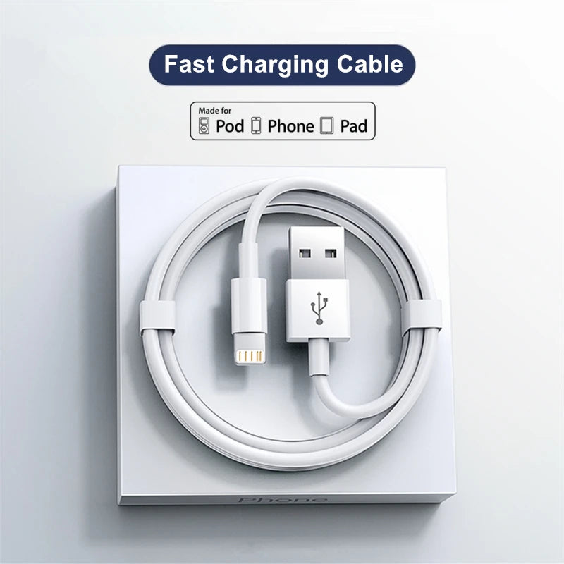 iPhone USB-Ladekabel – Schnell laden, zuverlässige Top-Qualität(in verschiedenen Längen)