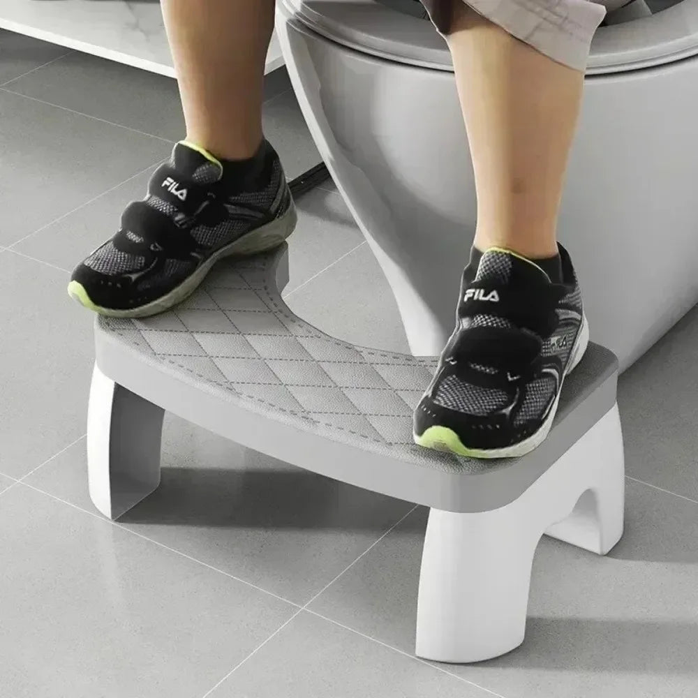 Ergonomischer WC-Squat-Hocker – Rutschfest, abnehmbar & ideal für eine gesunde Haltung!