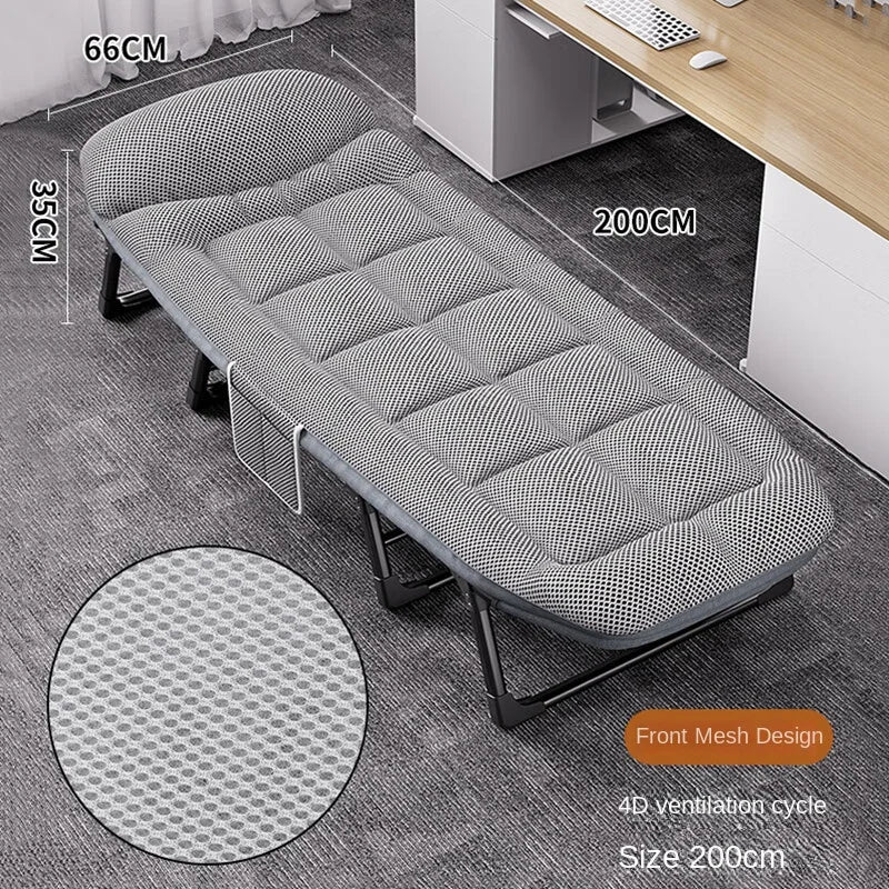 X&D Klappbett – Robustes, tragbares Bett für Büro-Nickerchen & Outdoor-Abenteuer!
