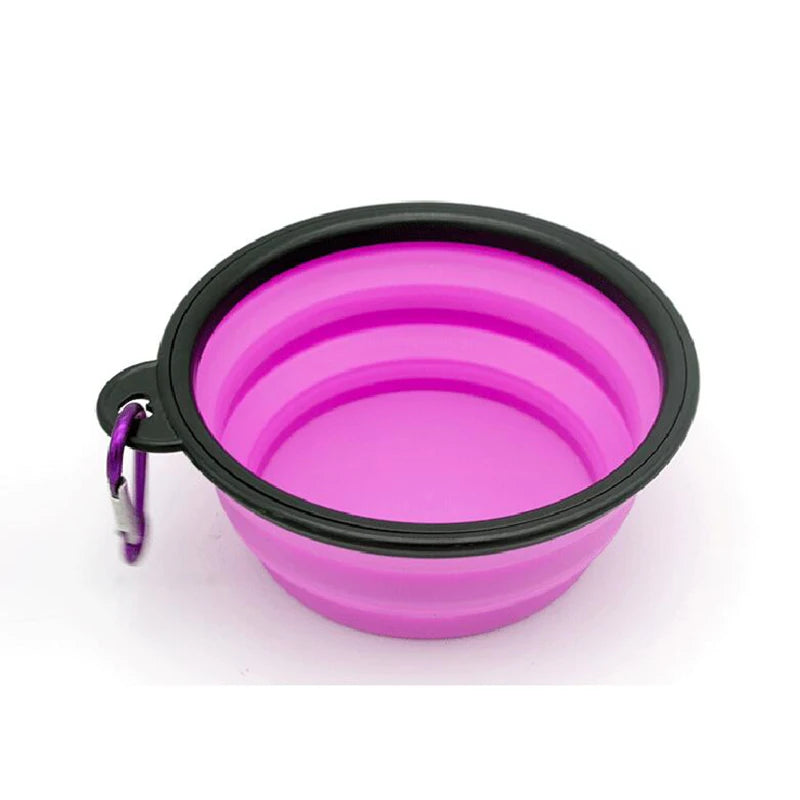 Praktischer 2-in-1 Hundefutternapf – Kompakt, tragbar & ideal für Outdoor-Abenteuer!